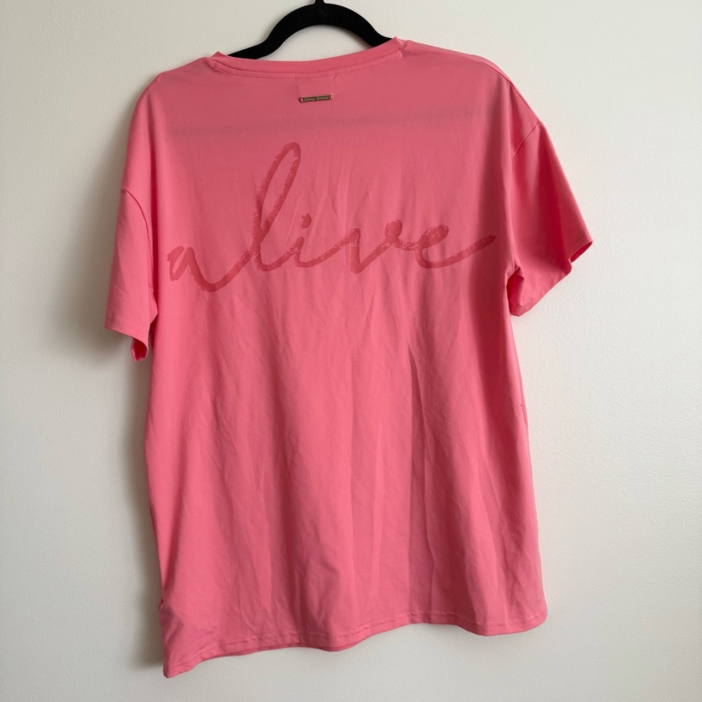Gymshark x Whitney Simmons Pink Oversized T-Shirt